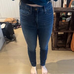 J. Crew Dark Blue Skinny Jeans